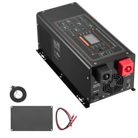 Pure Sine Wave Inverter Charger, 2000 Watt, DC 12V to AC 120V Power Inverter with LCD Display, Remote Control