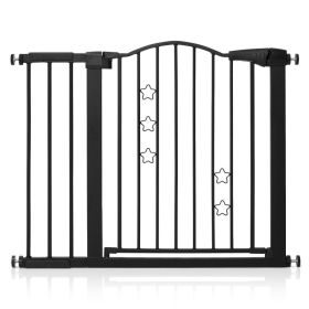 Safety Adjustable Gate (Option: Black)