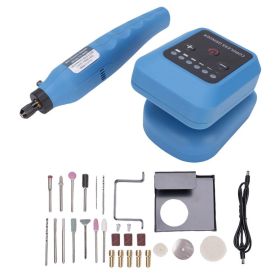 Electric Die Grinder 6 Speeds Adjustable 6000 To 18000RPM Rechargeable Cordless Power Die Grinder Set For Grinding Carving Polishing (Option: Default)
